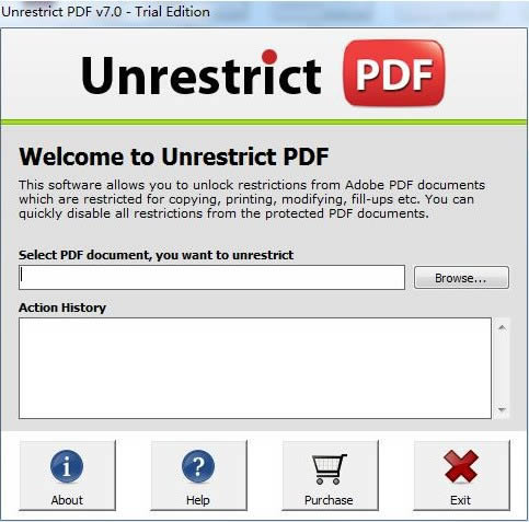 Unrestrict PDF(PDFɾ)