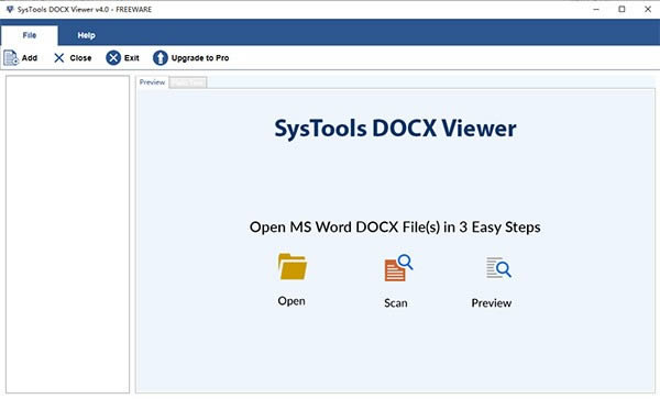 SysTools DOCX Viewer-ļ鿴-SysTools DOCX Viewer v4.0ٷ