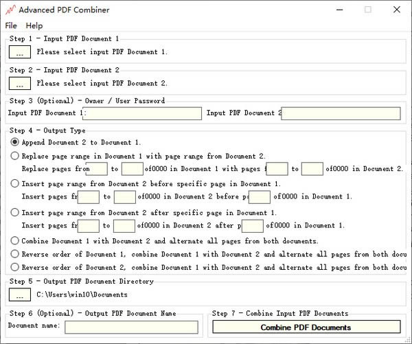 Advanced PDF Combiner-PDF合并工具-Advanced PDF Combiner下载 v1.8官方版