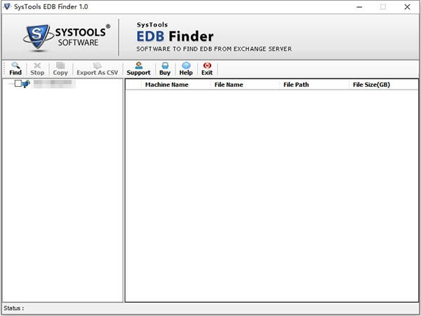 SysTools EDB Finder-文件管理工具-SysTools EDB Finder下载 v1.0官方版