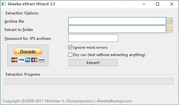 Akeeba eXtract Wizard-数据提取工具-Akeeba eXtract Wizard下载 v3.3.0.0官方版