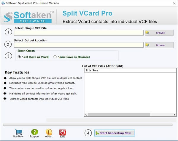 Softaken Split Vcard Pro-ļָ-Softaken Split Vcard Pro v1.0ٷ