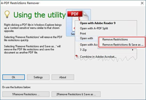 A-PDF Restrictions Remover-PDFļ-A-PDF Restrictions Remover v1.7.0ٷ