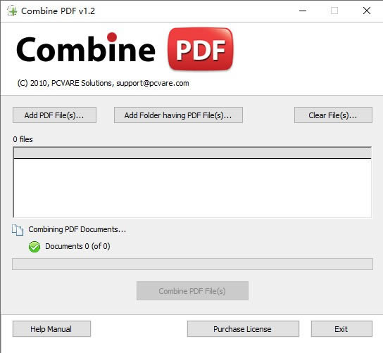 PCVARE Combine PDF-PDF合并器-PCVARE Combine PDF下载 v2.1.0.0官方版