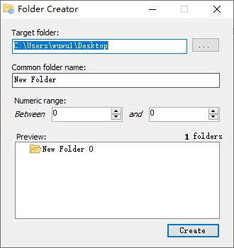 Folder Creator-批量文件夹创建器-Folder Creator下载 v1.0免费版