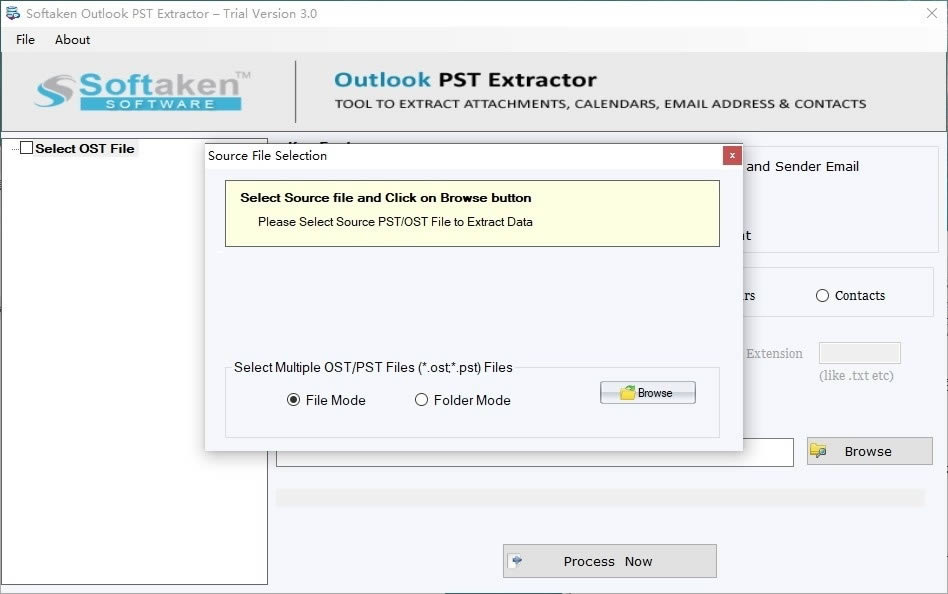 Softaken Outlook PST Extractor-容易操作的PST提取工具-Softaken Outlook PST Extractor下载 v3.0官方版