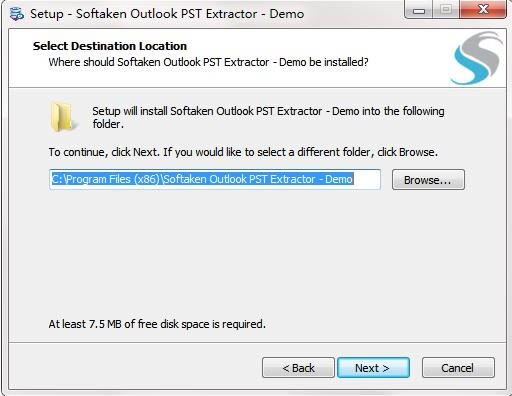 Softaken Outlook PST Extractorͼ