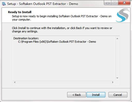 Softaken Outlook PST Extractorͼ