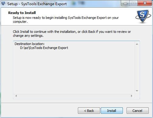 SysTools Exchange Exportͼ