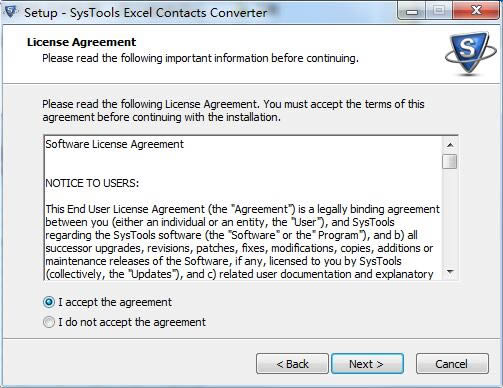 SysTools Excel Contacts Converterͼ