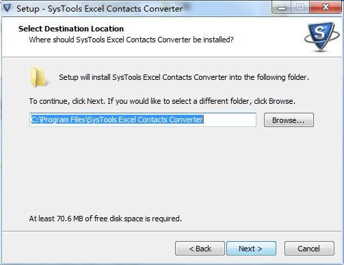 SysTools Excel Contacts Converterͼ