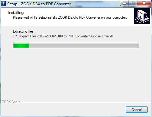 ZOOK DBX to PDF Converterͼ