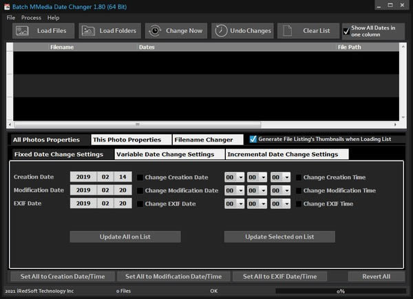 Batch MMedia Date Changer-ýļת-Batch MMedia Date Changer v1.80ٷ