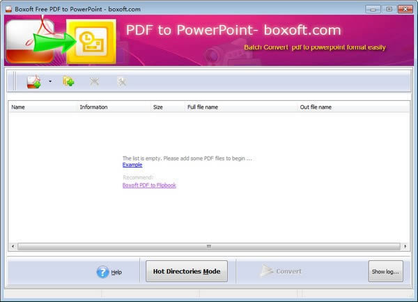 Boxoft Free PDF to PPT-PDF转PPT软件-Boxoft Free PDF to PPT下载 v3.2官方版