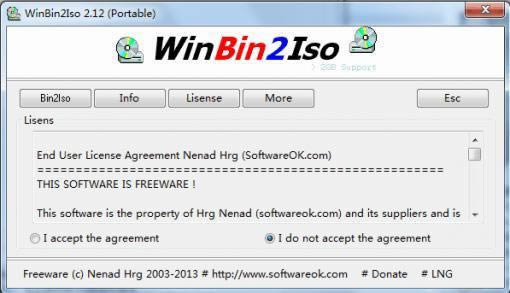 WinBin2Iso 64位-bin文件转换ISO格式-WinBin2Iso 64位下载 v4.2.3.0官方版