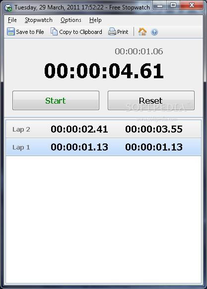 Free Stopwatch Portable-Free Stopwatch Portable下载 v4.0官方版