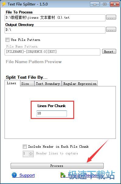 TXTıָ_Text File Splitter 1.5.0 ʽ