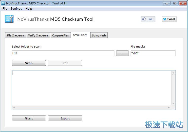 MD5У鹤_NoVirusThanks MD5 Checksum Tool 4.1 ɫʽ