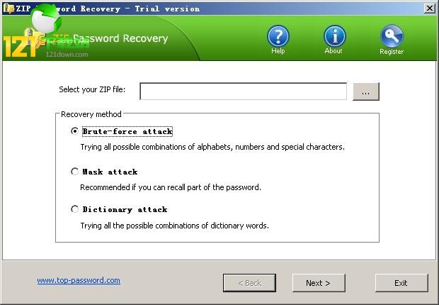 Top Password ZIP Password Recovery(zipȡ)