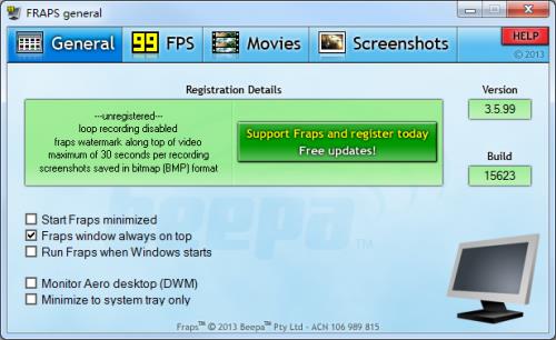 Fraps v3.5.99.15625 İ
