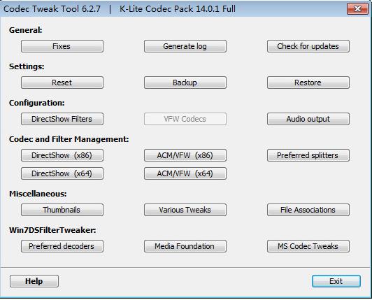 K-Lite Codec Pack Full(Ӱ)V14.3.0_ɫṩ